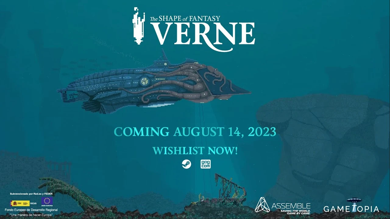 Подводное сюжетное приключение Verne: The Shape Of Fantasy выйдет на ПК в Steam 14 августа