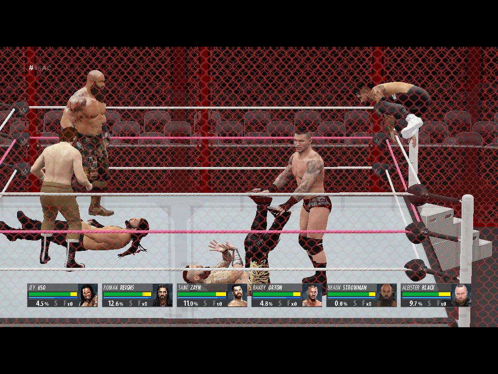 WWE 2K16 "Красная клетка (Hell In A Cell)"