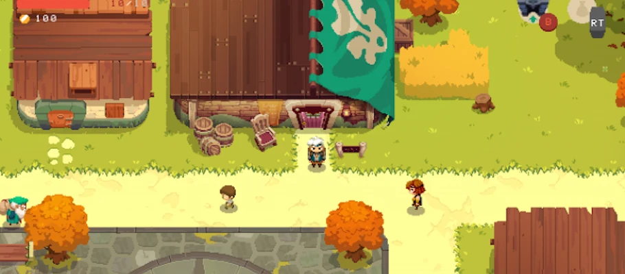 Жаждущий открыть врата в ад торговец будет ждать вас в ролевом экшене Moonlighter