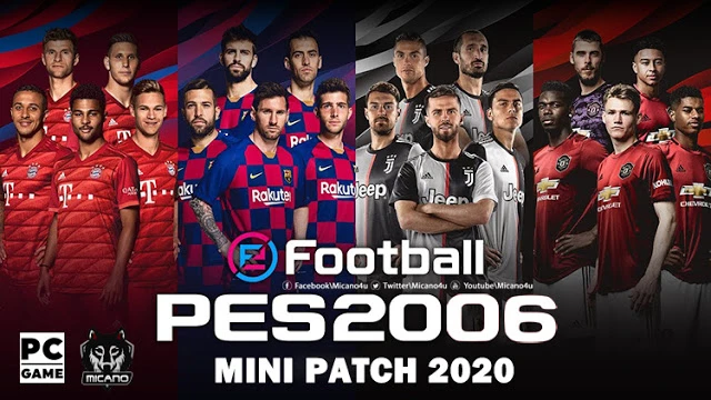 PES 6 "eFootball PES 2020 Edition Mini Patch"