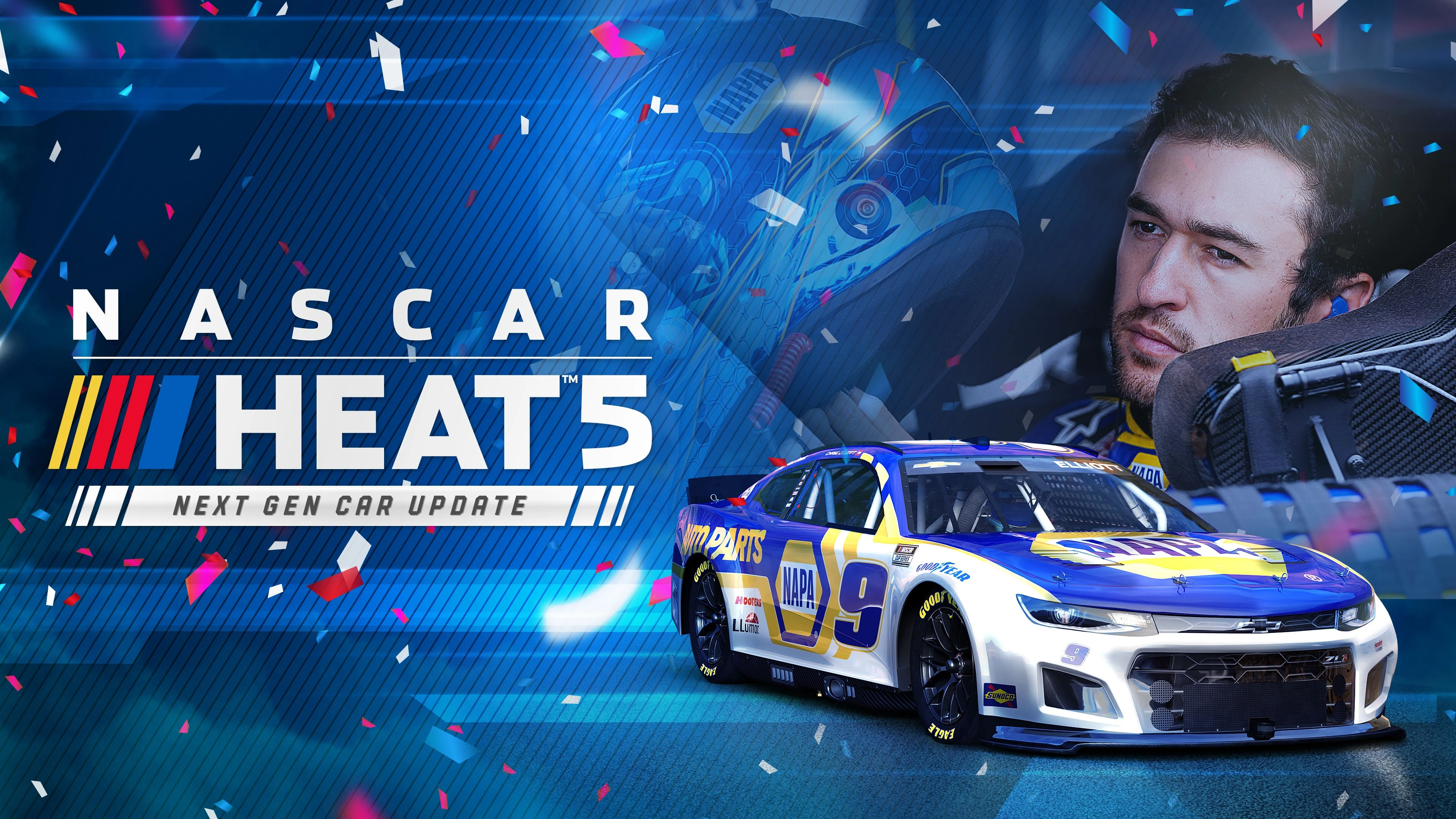 Для игры NASCAR Heat 5 вышло дополнение Next Gen Car Update (2022)
