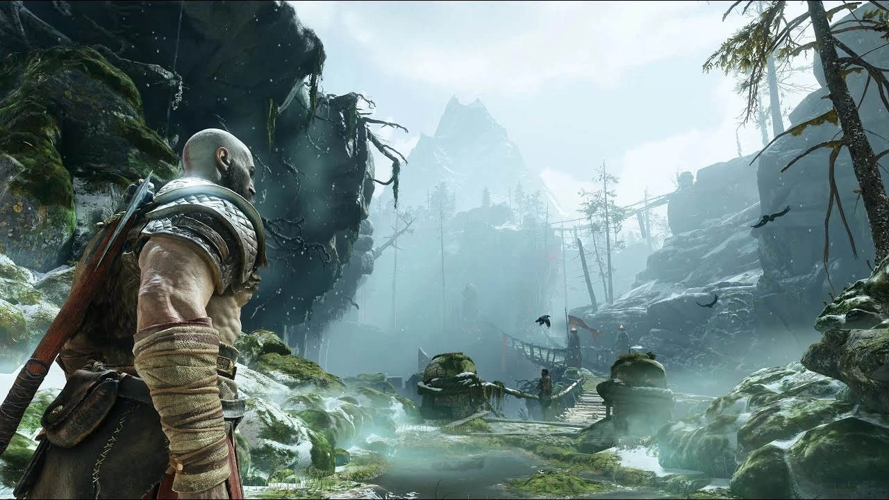 God of War запустили на топовой видеокарте с улучшенной трассировкой лучей - выглядит невероятно