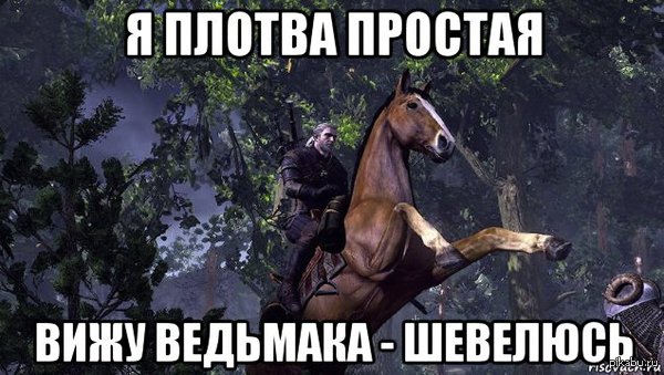 Ведьмак дали автомат мем