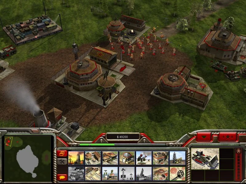 Command & Conquer Generals: Zero Hour "Карта - Lake Front"