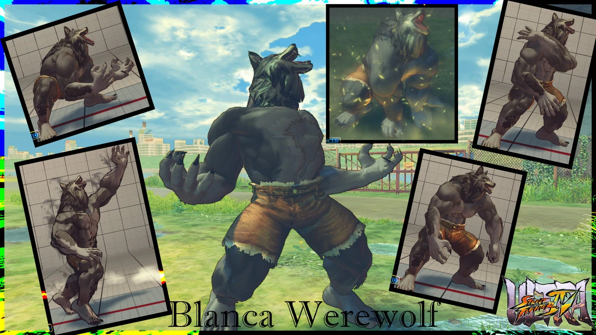 Ultra Street Fighter 4 "Скин: Blanka Werewolf"