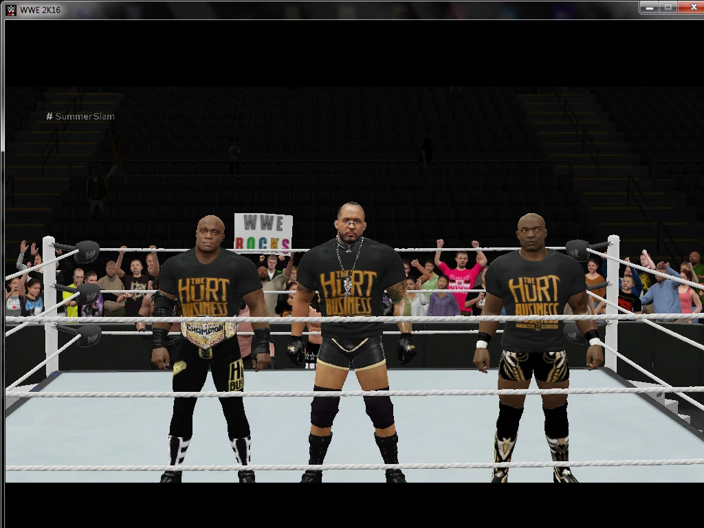 WWE 2K16 "Hurt Business порт мода для 2k19"