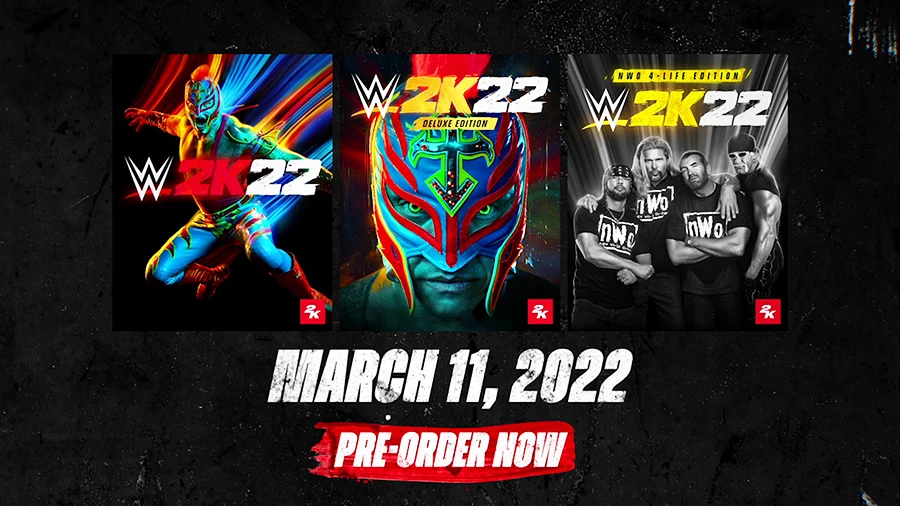 WWE 2K22 "Официальное руководство по игре от 2K" (ENG)