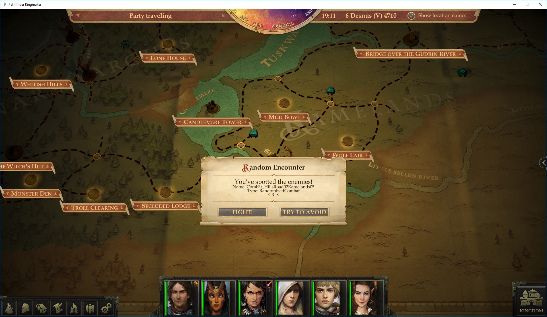 Pathfinder: Kingmaker: Чит-Мод/Cheat-Mode (Kingdom Resolution) [1.6.5]