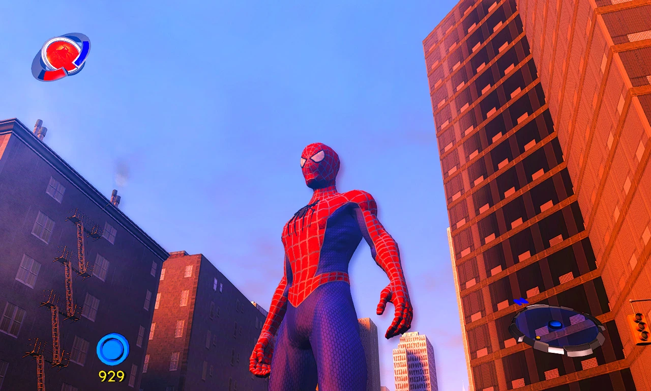 Spider-Man 3: The Game "Улучшение графики"