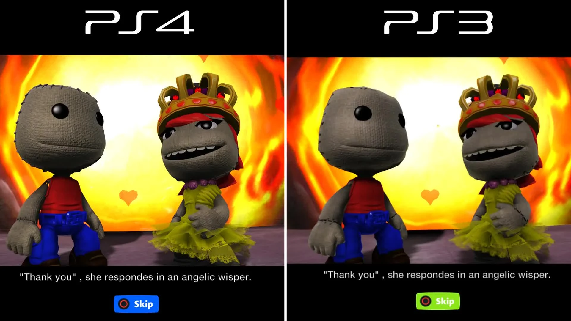 Сравнение LittleBigPlanet 3 на PS4 и PS3