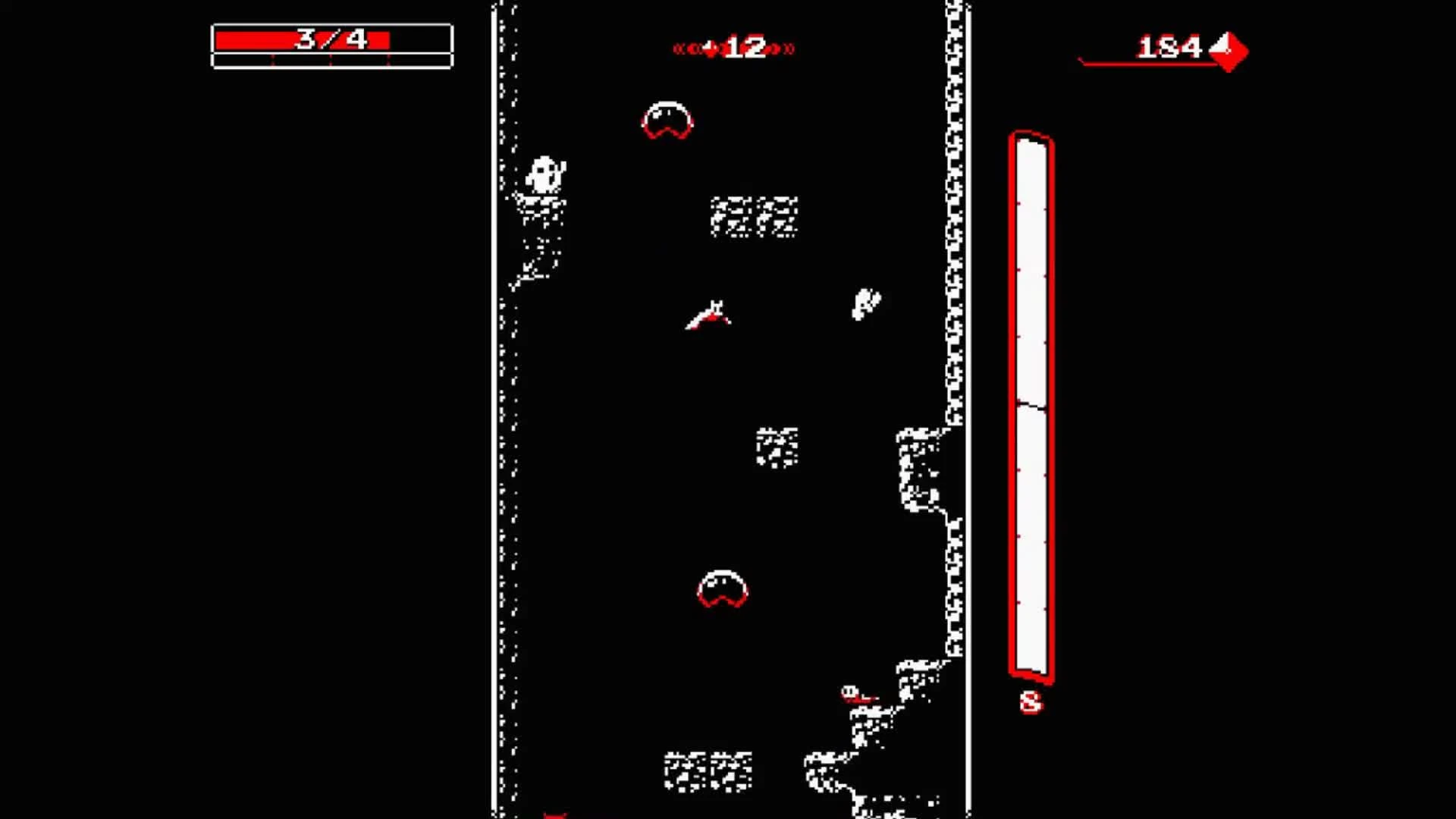 Downwell - вертикальный платформер! Супер ТаймКиллер!