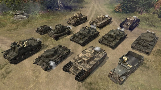 Company of Heroes 2 "Assorted British Armored Divisions - Skin"