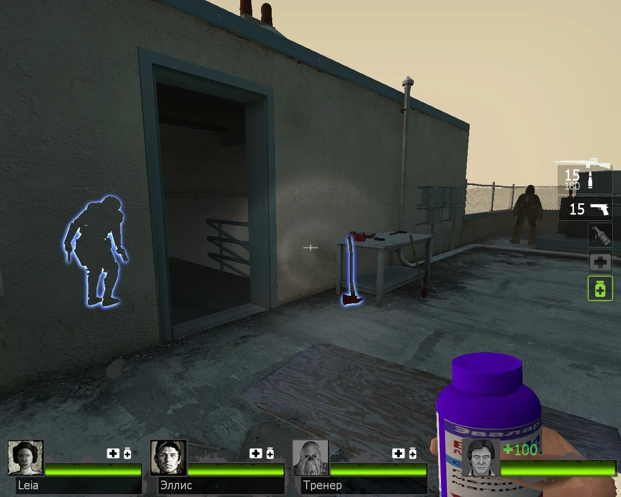 Left 4 Dead 2 "Детские мишки Эвалар вместо обезболивающих таблеток"