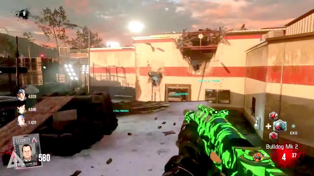 Геймплей эпизода Infection в Call of Duty: Advanced Warfare