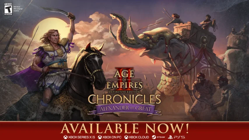 Age of Empires 2: Definitive Edition получает масштабное DLC Chronicles: Alexander the Great