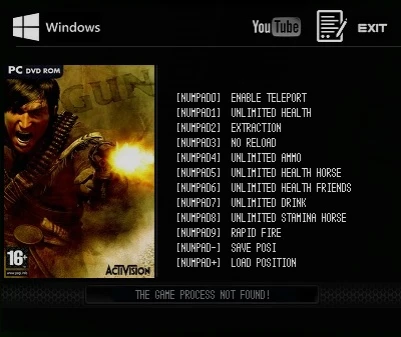 GUN (2006): Трейнер/Trainer (+10) [1.0] {LIRW / GHL}