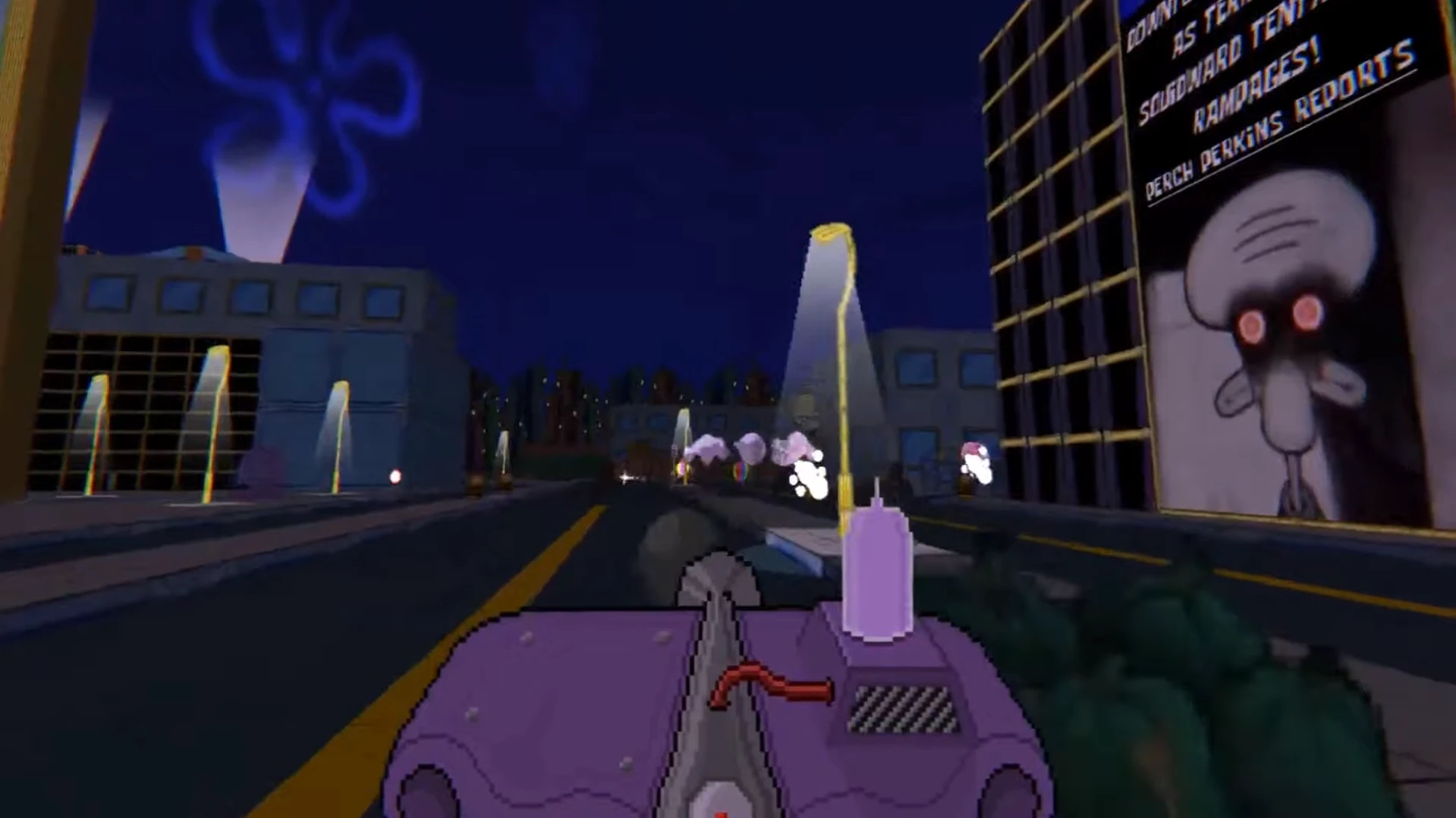 The Bikini Bottom Massacre - мод для Doom в котором вы играете за Сквидварда, съехавшего с катушек