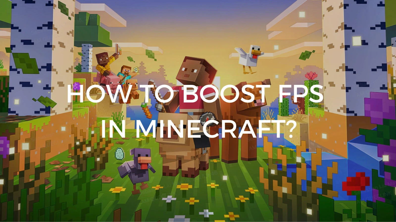 Как повысить фпс в Minecraft для более плавной игры