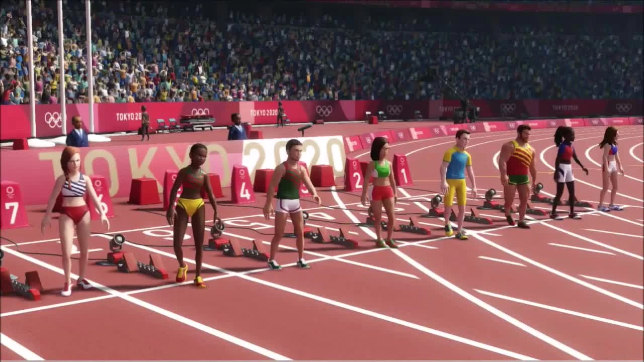 20 минут геймплея Tokyo 2020 Olympics: The Official Video Game