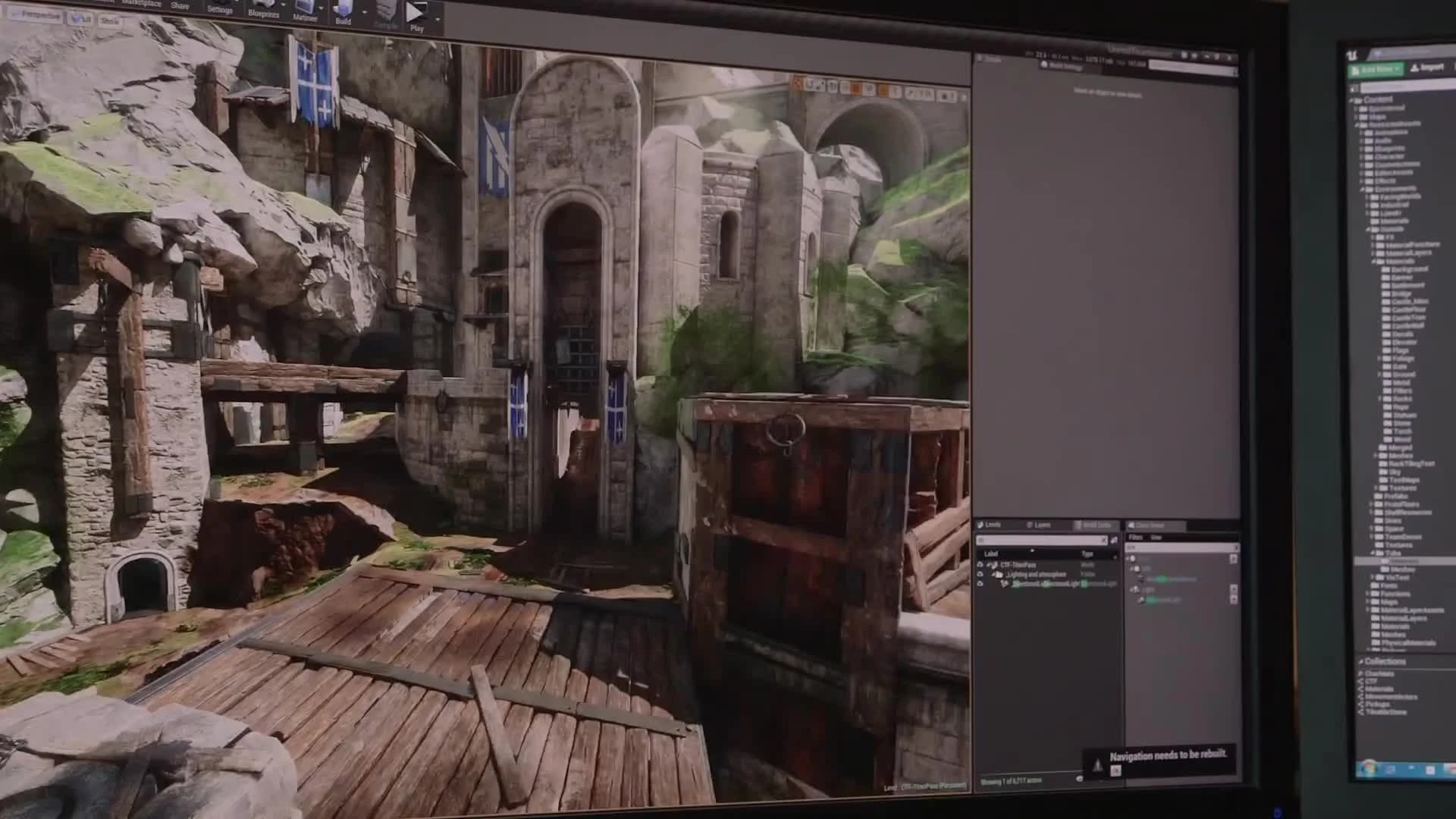 Новое видео от разработчиков Unreal Tournament с демонстрацией уровня Titan Pass