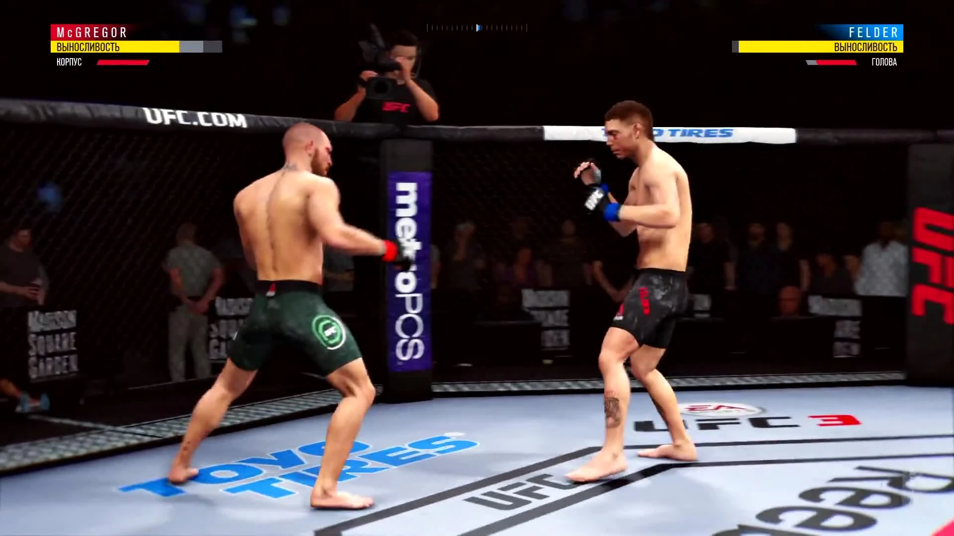 EA SPORTS UFC 3 Beta - Первый заход