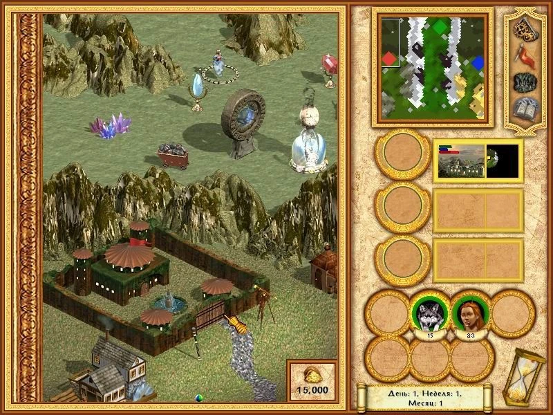 Heroes of Might and Magic 4 "Карта - Mards Three Kings Outbust"