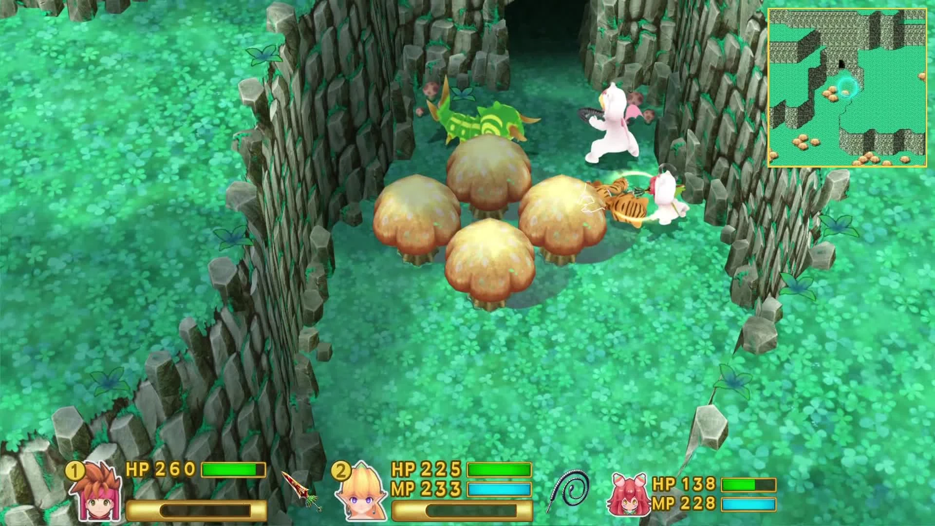 13 минут игрового процесса Secret of Mana на PS4