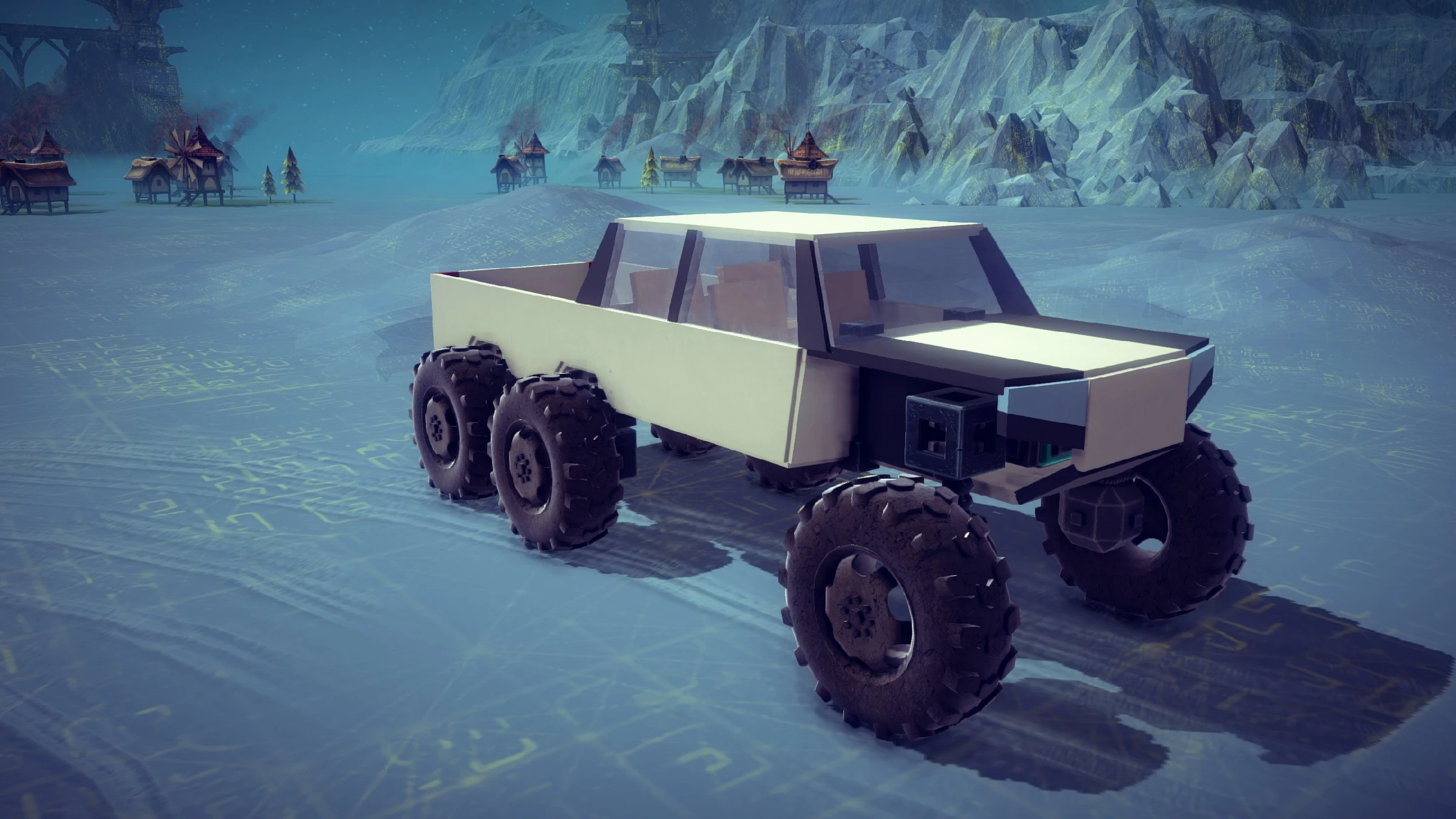 Besiege "Внедорожный пикап 6X6 03"