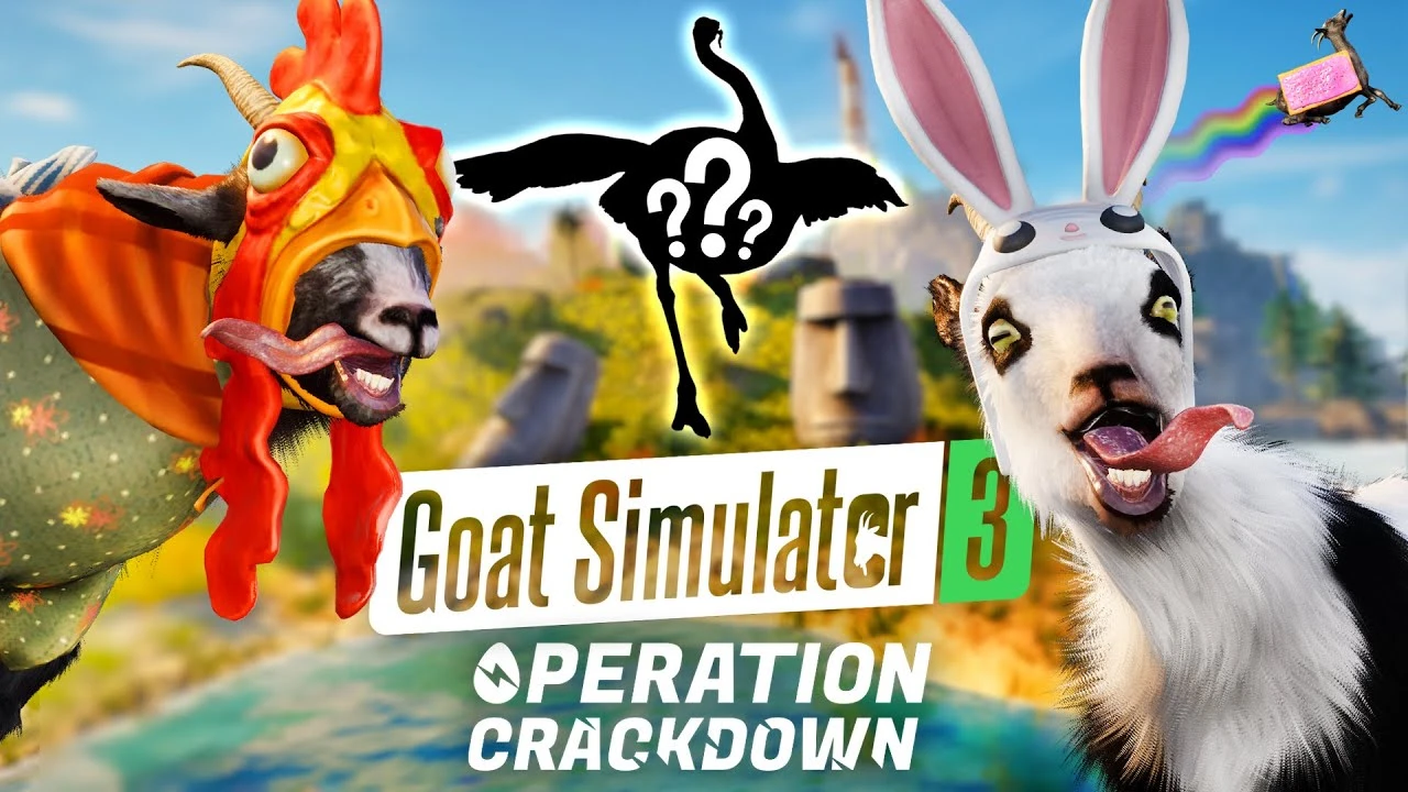Goat Simulator 3 добавляет множество "яиц" в бесплатном пасхальном обновлении