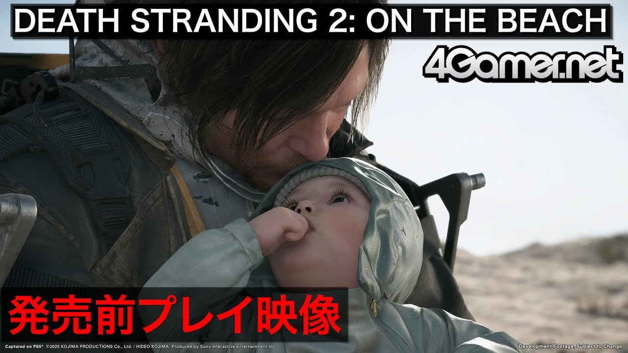 30 минут нового геймплея Death Stranding 2: On the Beach