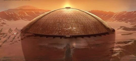 Геймплей ранней версии фантастического приключения Dome City