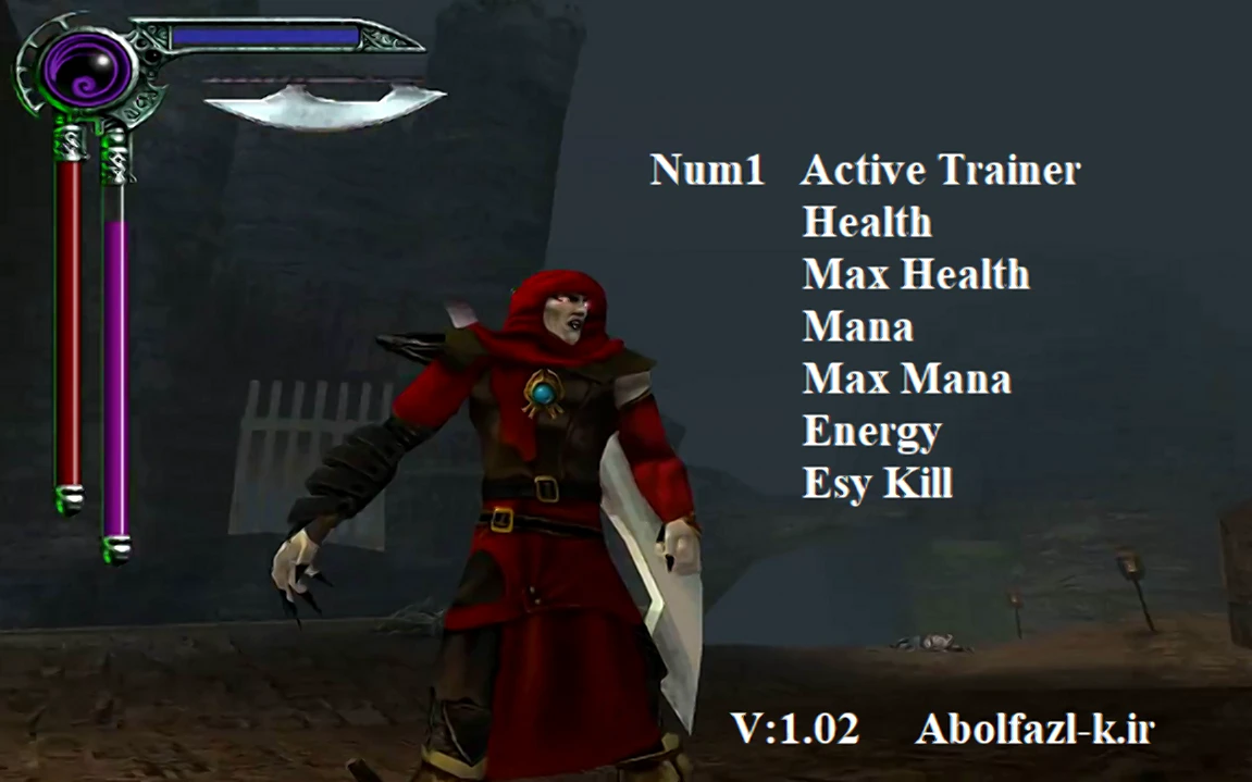 Legacy of Kain Blood Omen 2: Трейнер/Trainer (+6) [V 1.02] {Abolfazl.k}