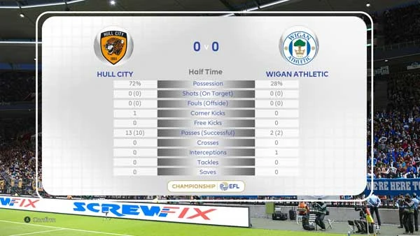 PES 2020 "Scoreboard EFL Championship v1.1"