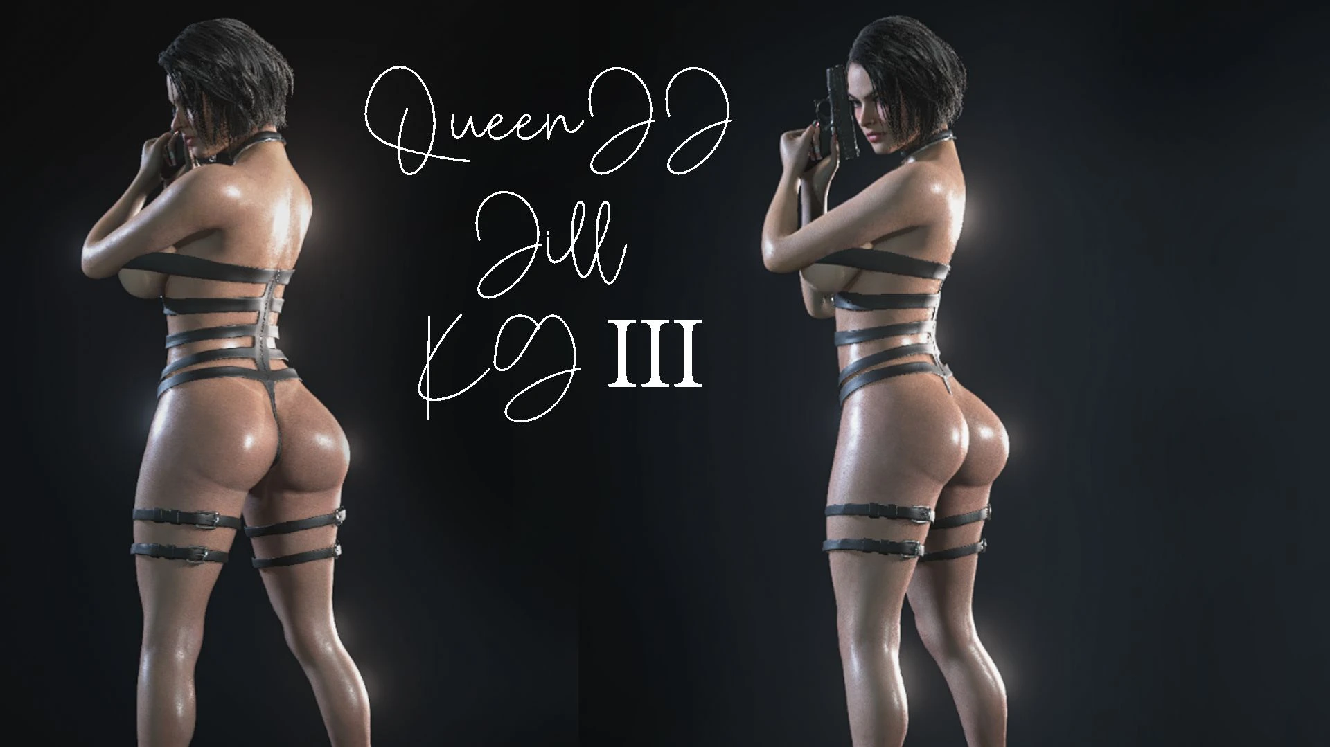 Resident Evil 3 "Королева Джилл в БДСМ наряде" [v 3]