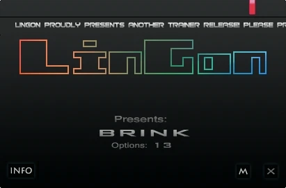 Brink: Трейнер/Trainer (+13) [1.0.23692.48133/STEAM] {LinGon}