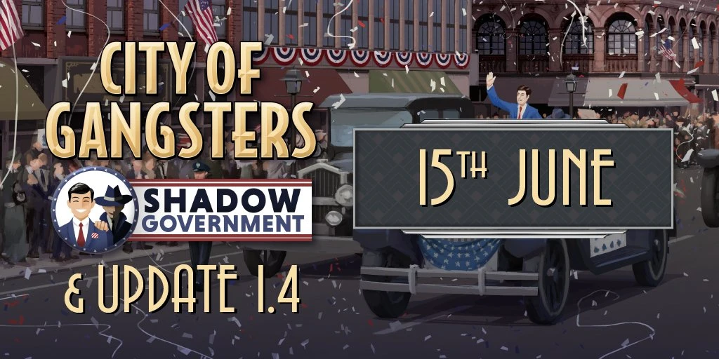 Для City of Gangsters анонсировано крупное дополнение "Теневое правительство"