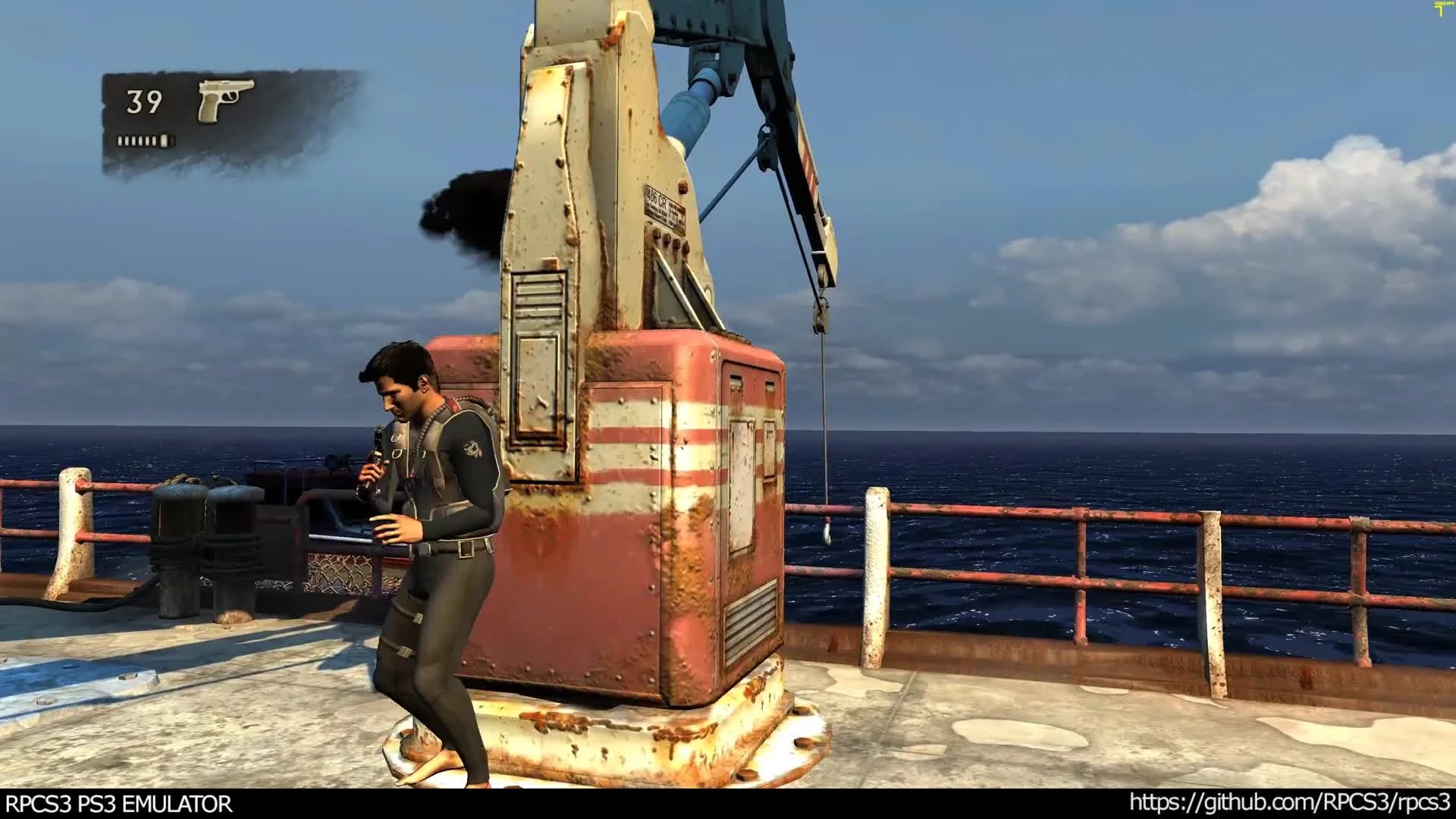 Uncharted Drake's Fortune - пример работы на эмуляторе PS3