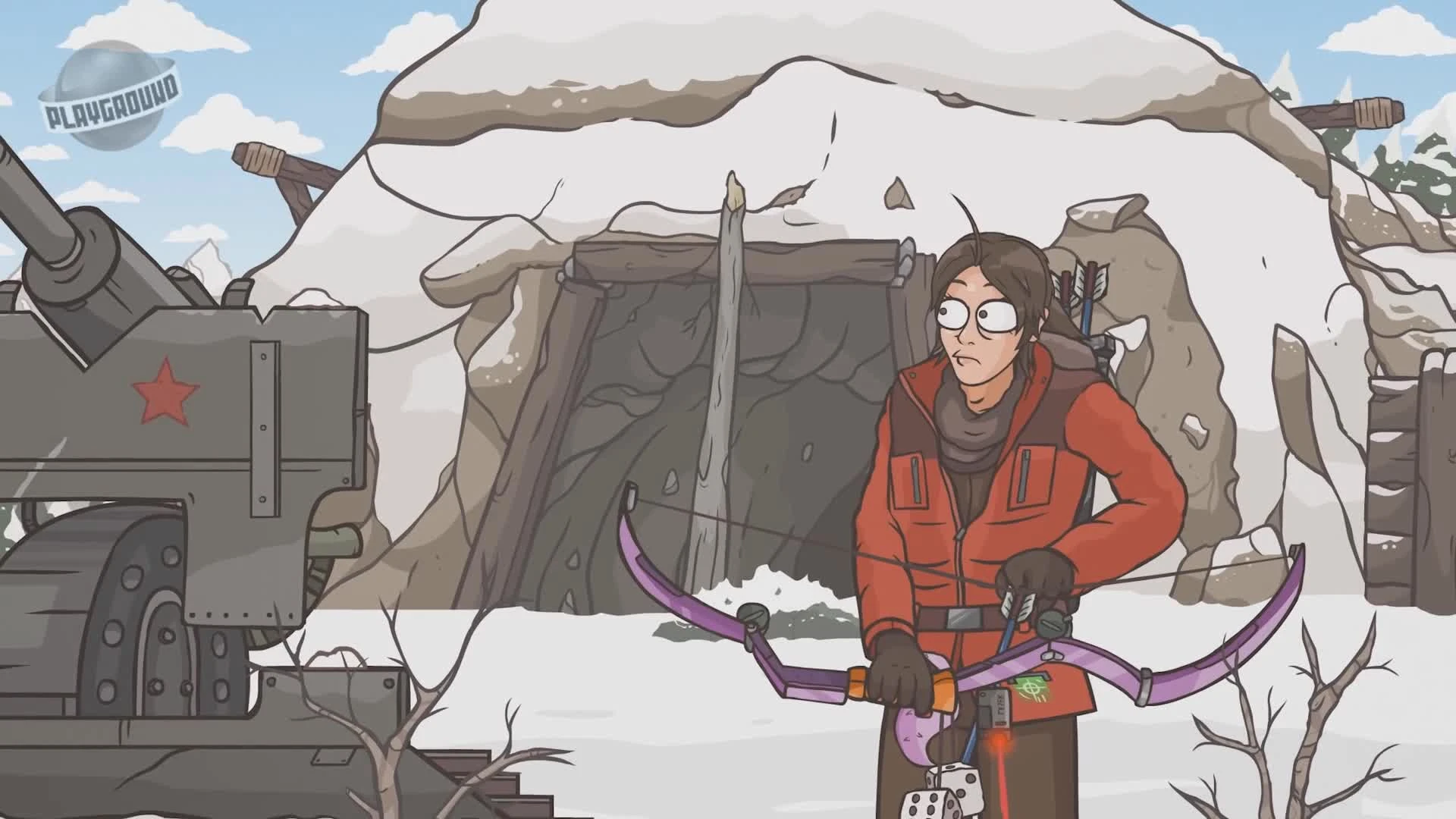 Demise of a Tumb Raider (пародия на Rise of the Tomb Raider в переводе на русский от PlayGround.ru)