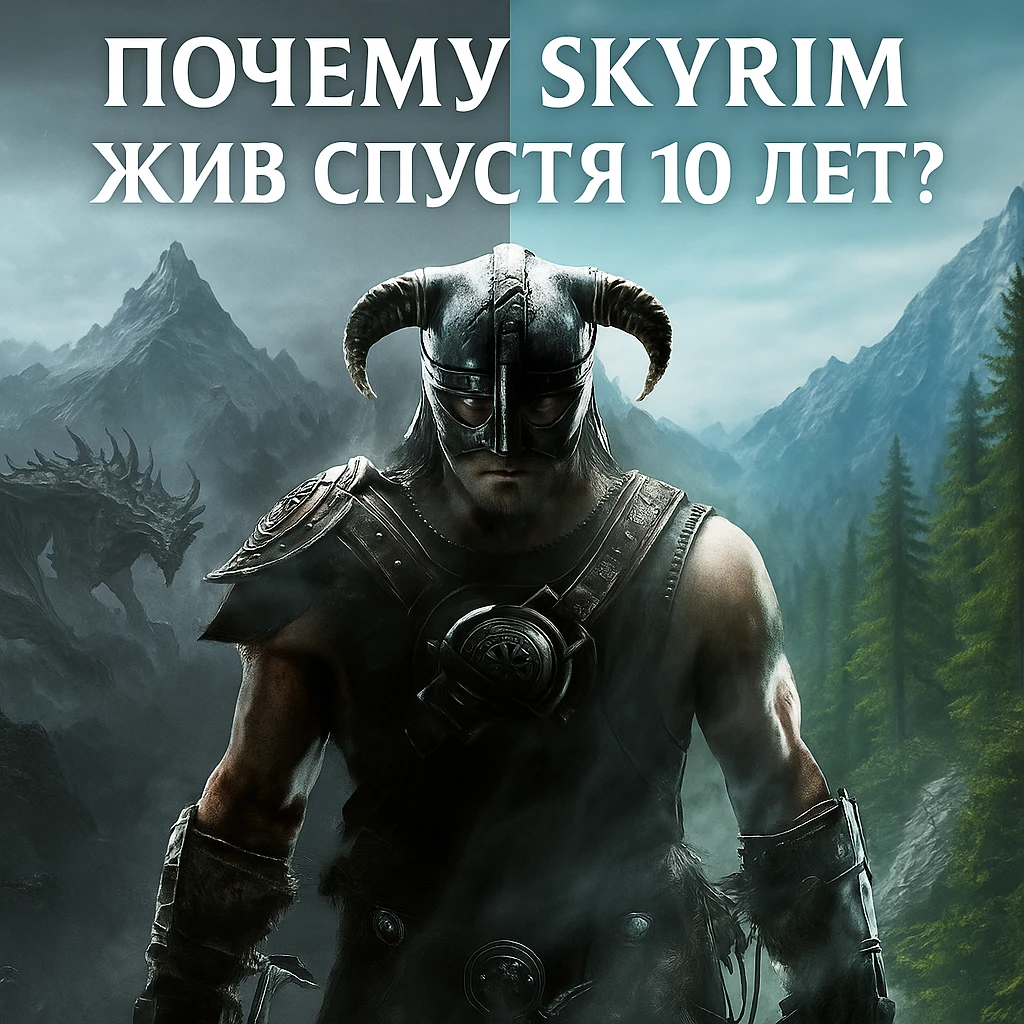 Почему игроки возвращаются в Skyrim спустя 10 лет?