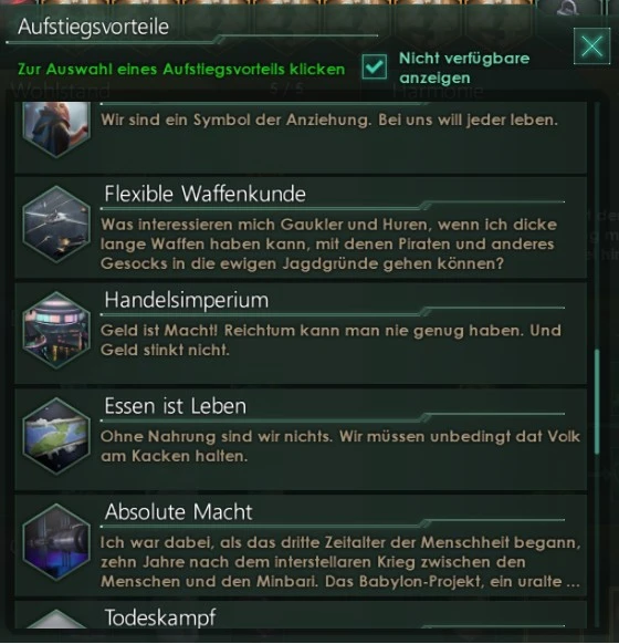 Stellaris "Расширенные традиции - Дополнительные перки (Plentiful Traditions 2.5.0 - Extra Perks)"