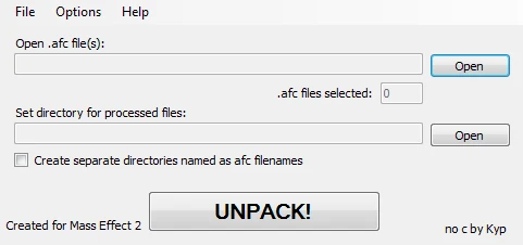 Mass Effect 2 "Конвертер *.afc в *.ogg"