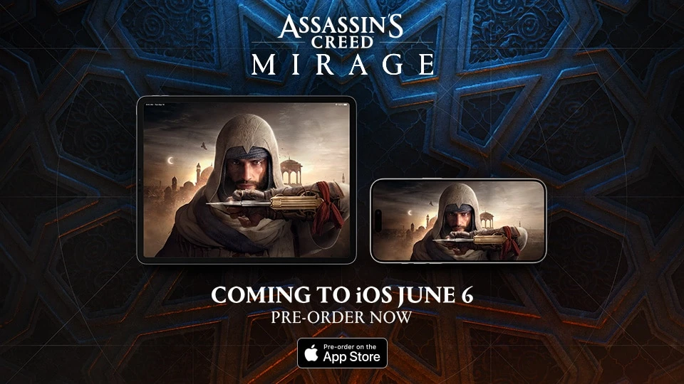 Assassin's Creed Mirage вышла на iOS с бесплатным прологом, достижениями и поддержкой контроллера PS5