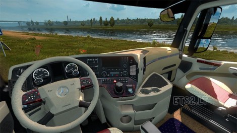 ETS 2 "Mercedes-Benz Actros 2014 Special Interior"