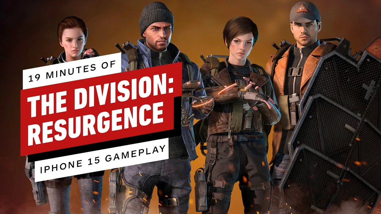 Геймплей первых минут кампании The Division Resurgence с iPhone 15 Pro Max