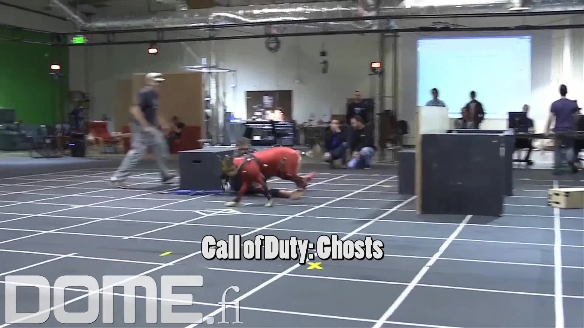 Как записывались анимации для Call of Duty: Ghosts.
