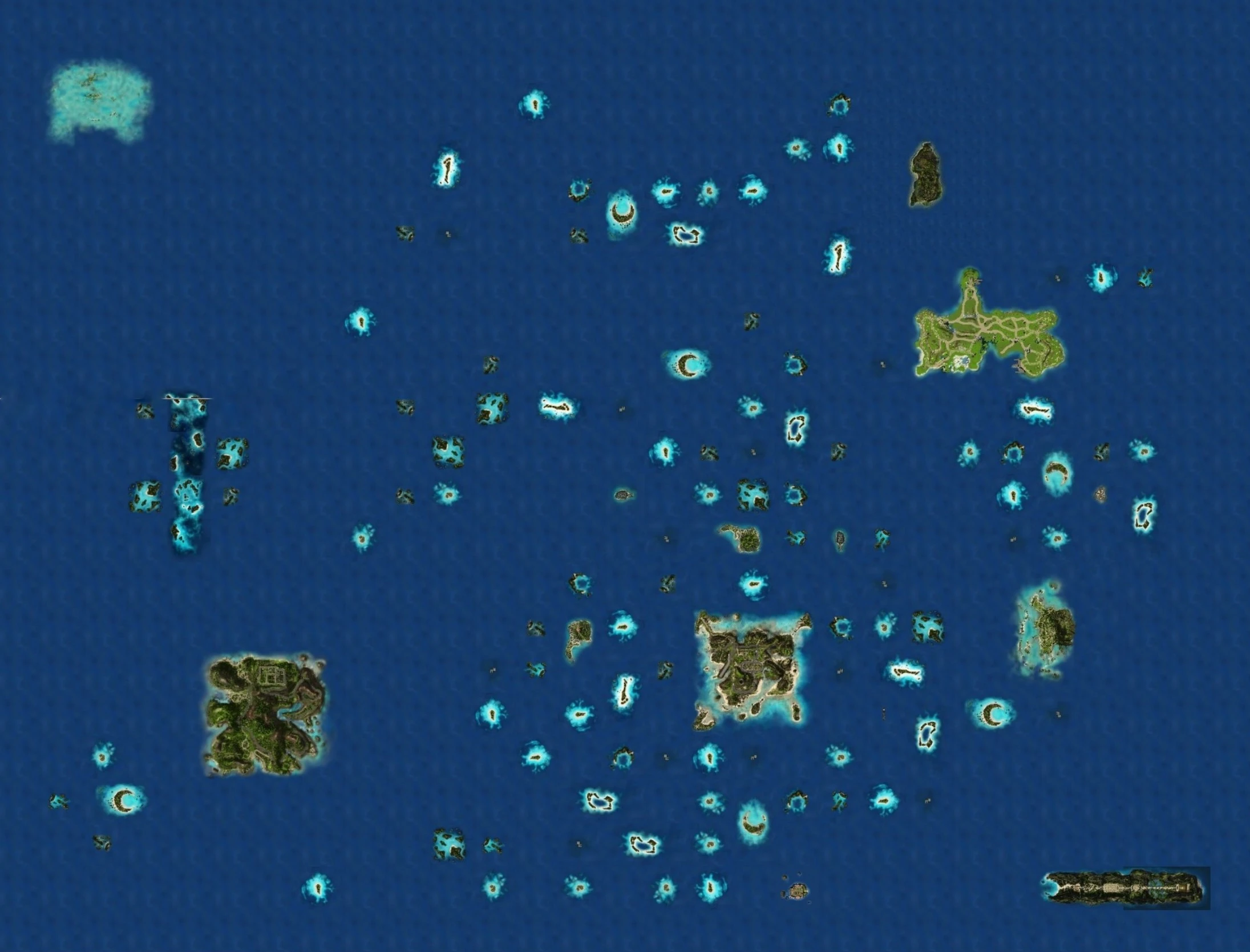 White Gold: War in Paradise "Xenus 2 карта South Covumbia"