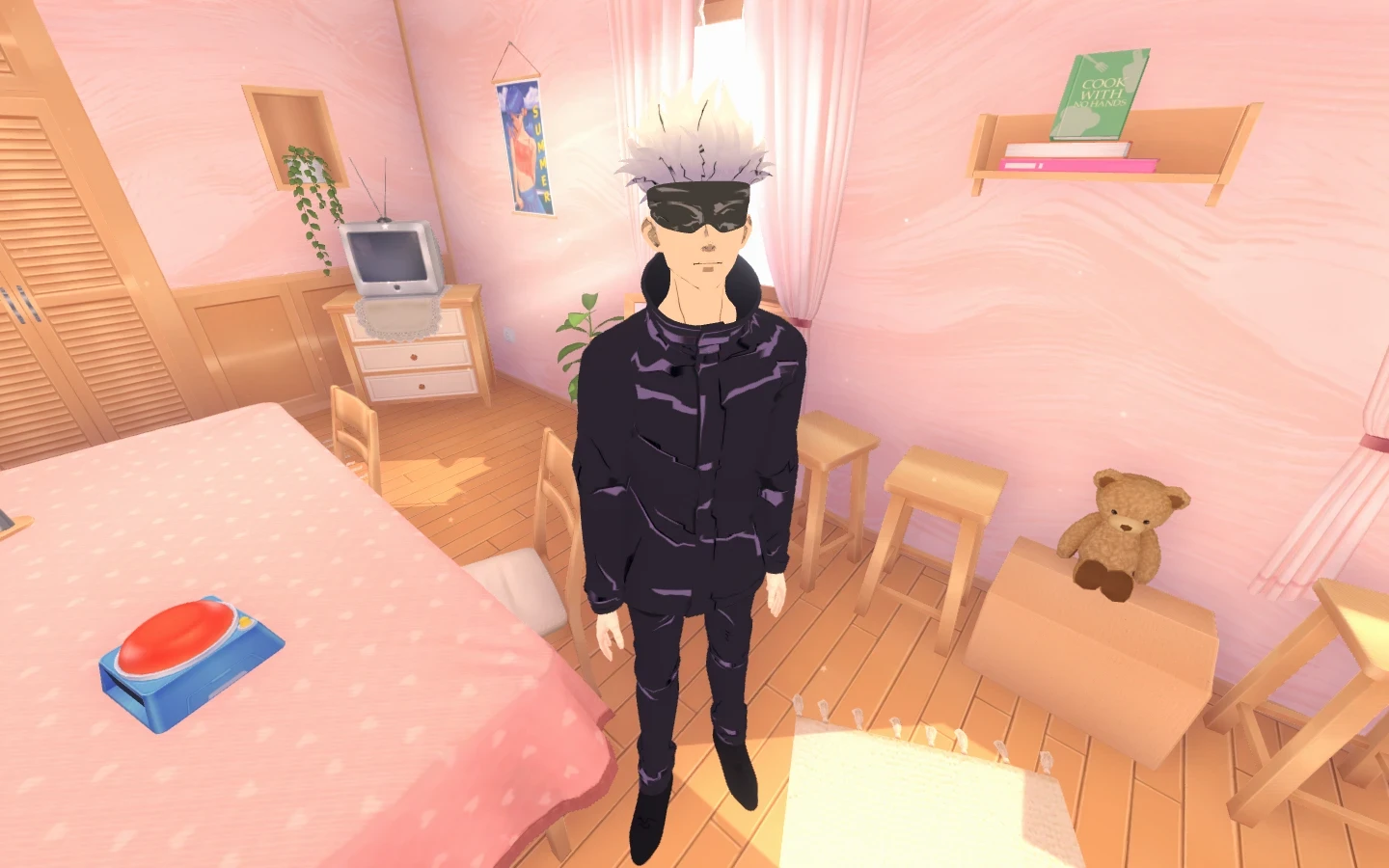 MiSide "Сатору Годжо вместо игрока"