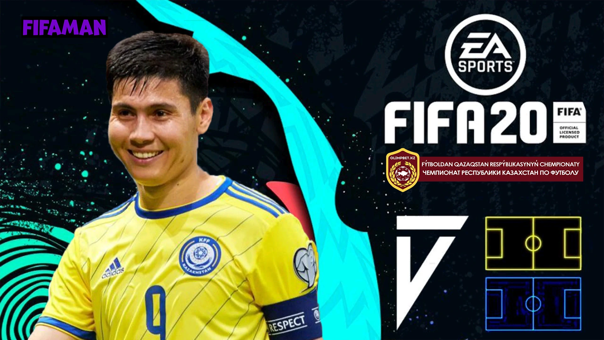 FIFA 20 "Патч КПЛ Казахстанская Премьер Лига"