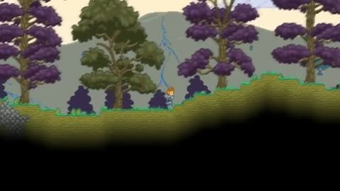 Starbound - Геймплей в лесу