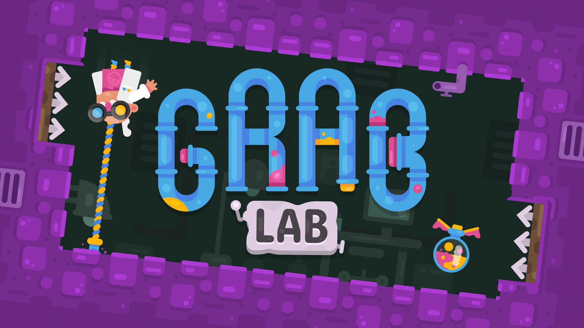 Гравитационную головоломку Grab Lab перенесли на PC
